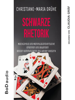 cover image of Schwarze Rhetorik (Ungekürzt)